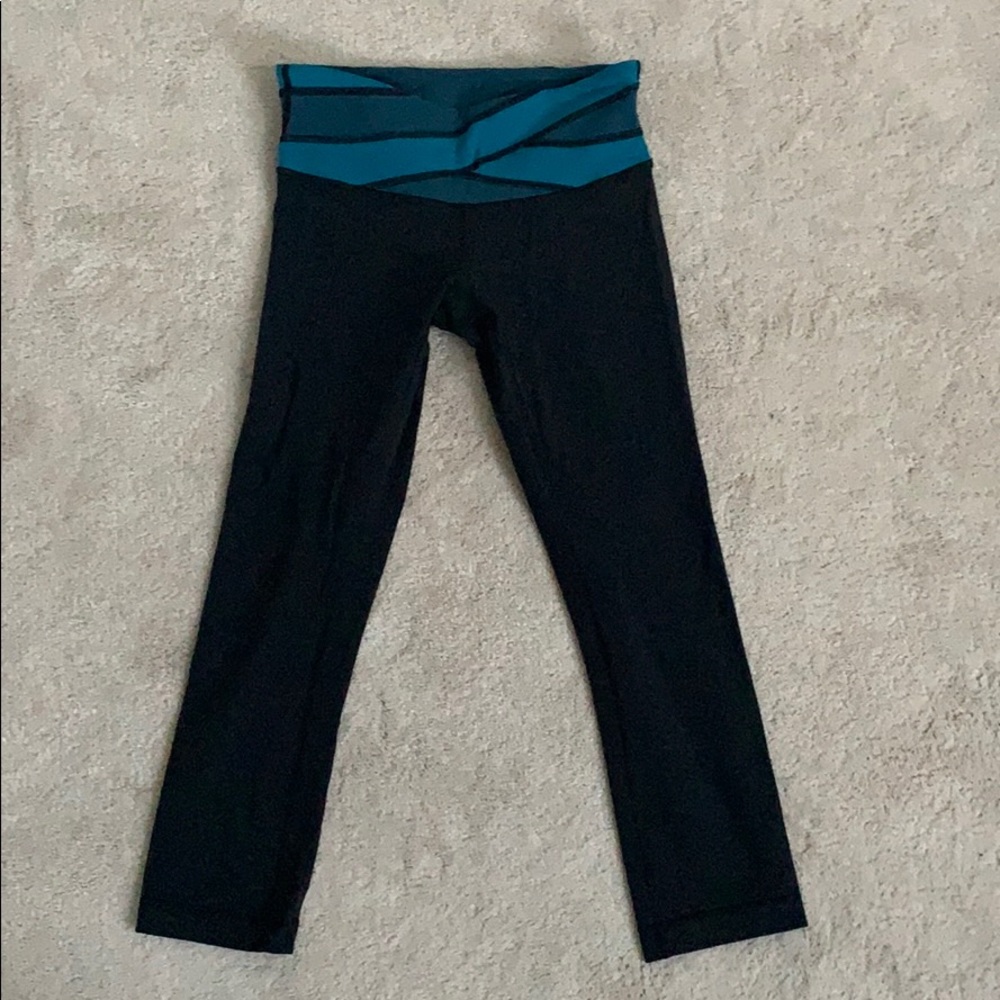 Lululemon wunder under crop legging